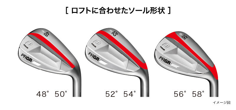 新登場】【カスタム専用】【PRGR IRONs】0 TOUR ウェッジ ノーメッキ