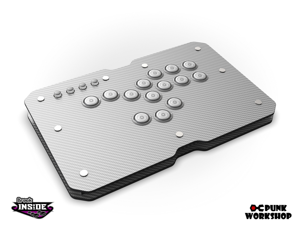 Leverless M Carbon Fiber (Brook PS5/PS4/PS3/Switch/PC) – PUNK