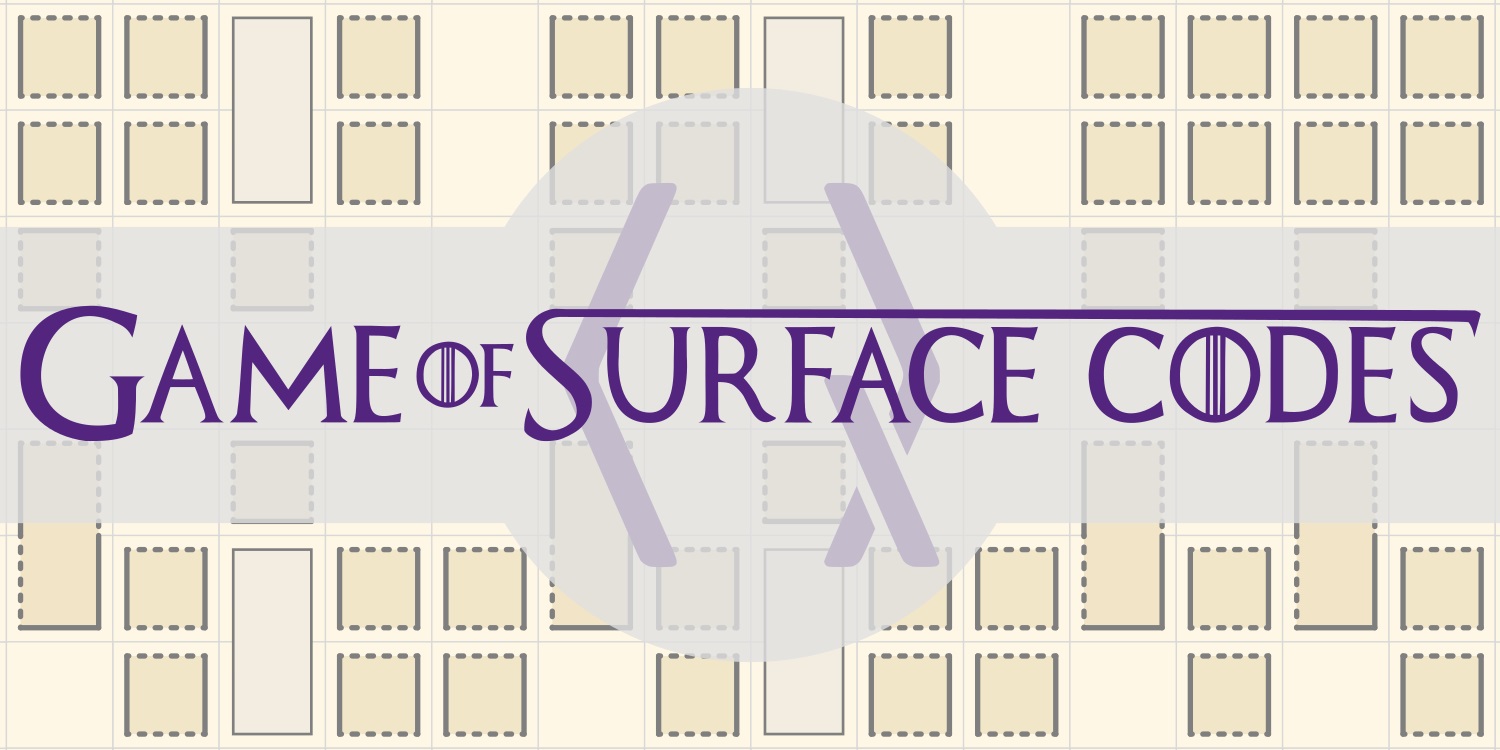 A Game of Surface Codes: Large-Scale Quantum Computing with