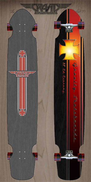 グラビティ カーブモデル39 スラスターシステム Gravity スケート