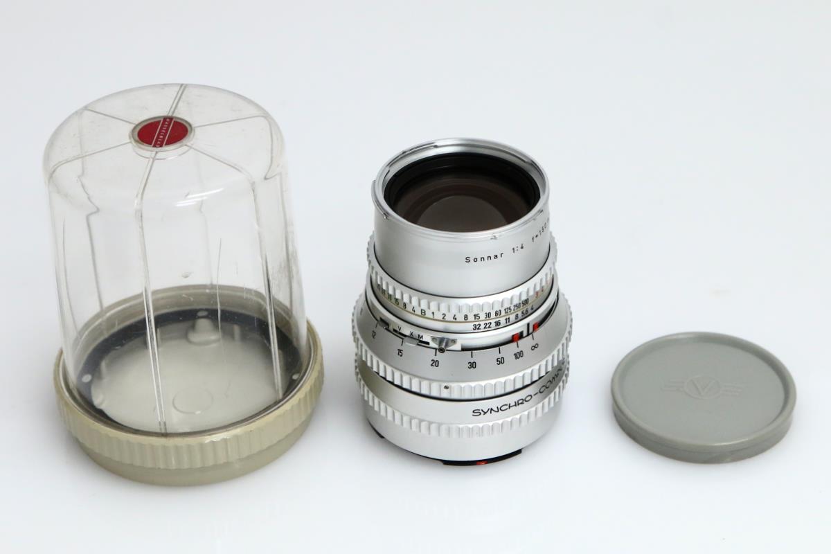 Carl Zeiss C Sonnar 150mm F4 シルバー ハッセルブラッドVマウント用