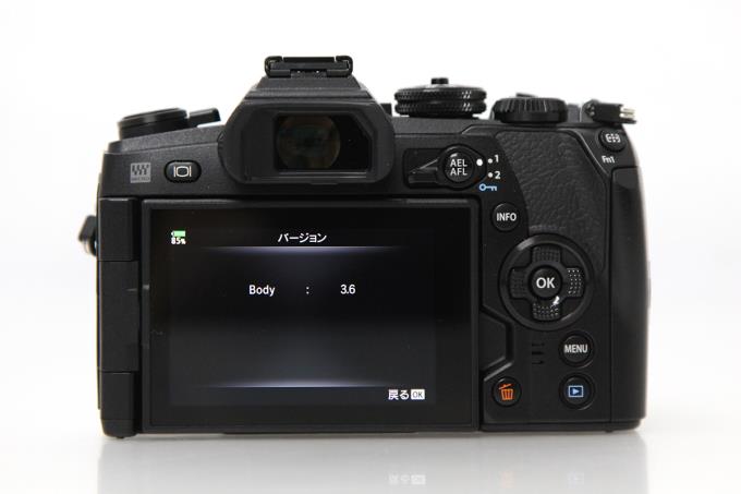 OM-D E-M1 Mark II ボディ ブラック シャッター回数約4800回以下 A233