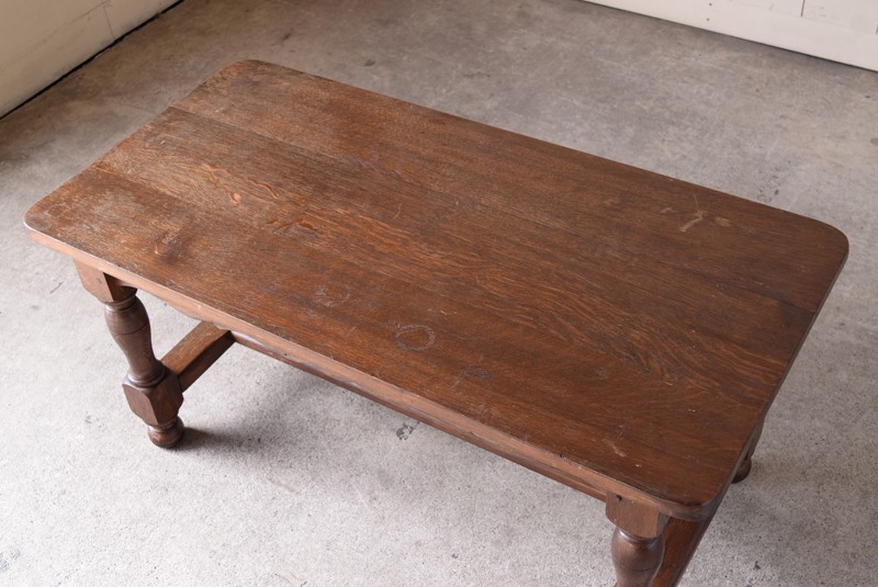 アンティーク ナラ材無垢 センターテーブル | REFACTORY antiques