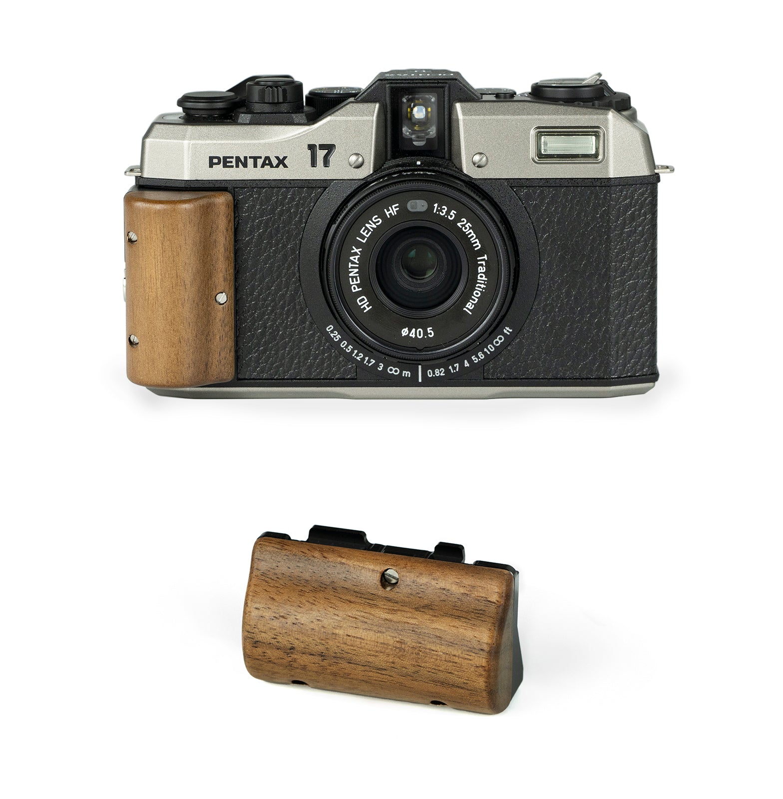 WOODEN GRIP FOR PENTAX 17 – Reflx Lab