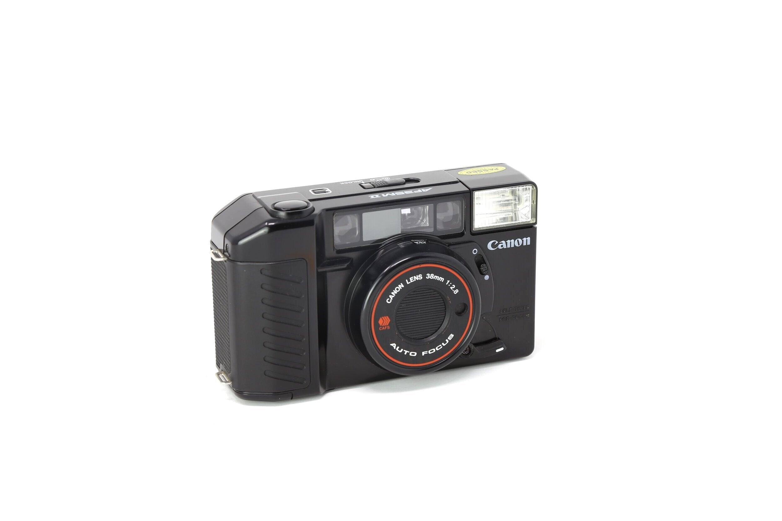 Canon AF35M II / Sure shot 35mm Film Camera (April 1983) – Relics