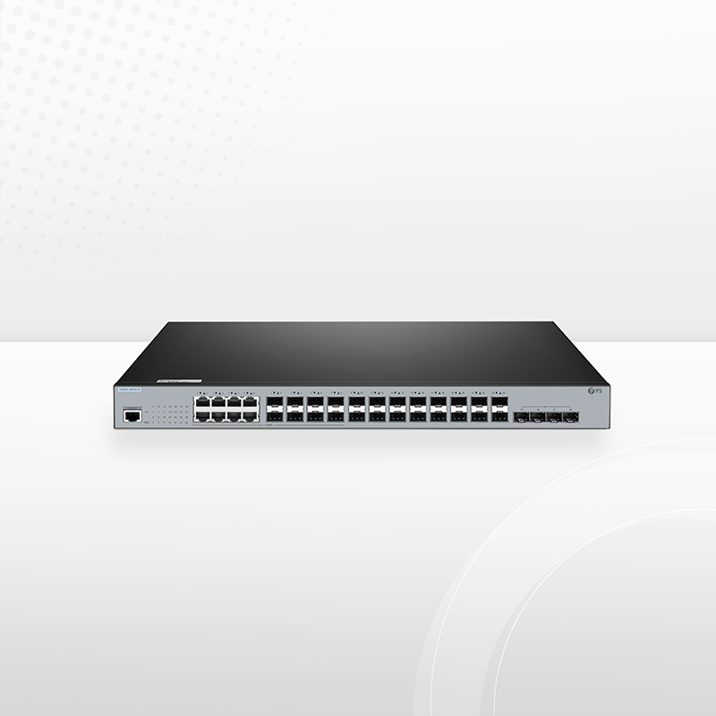 S3900-24F4S-R 24-Port L2+ Stackable Gigabit Switch - FS.com