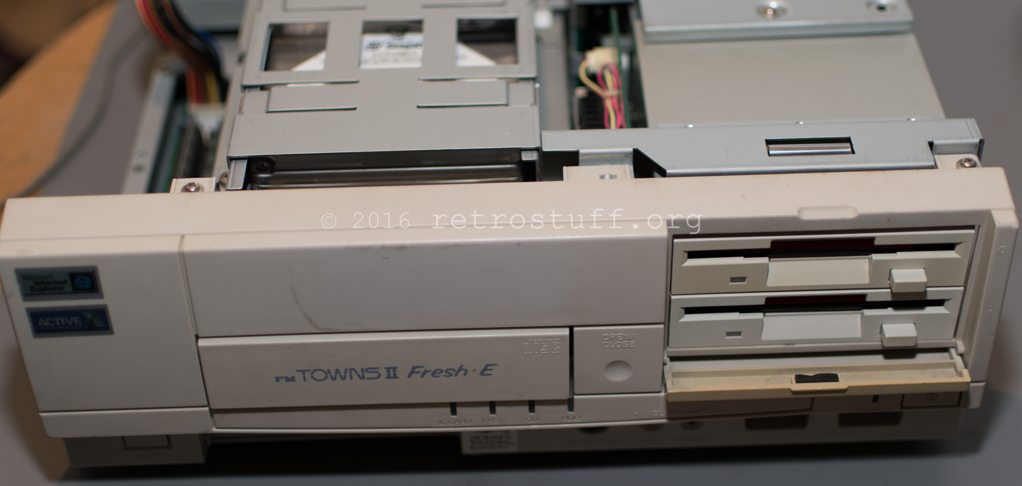 FM TOWNS II Fresh・E Battery Replacement - retrostuff