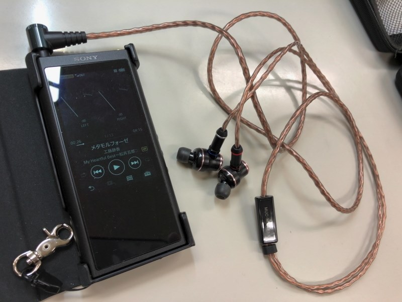 最高のケーブルで値打ちがある』 SONY MUC-M12SB1 4.4mmバランス(5極