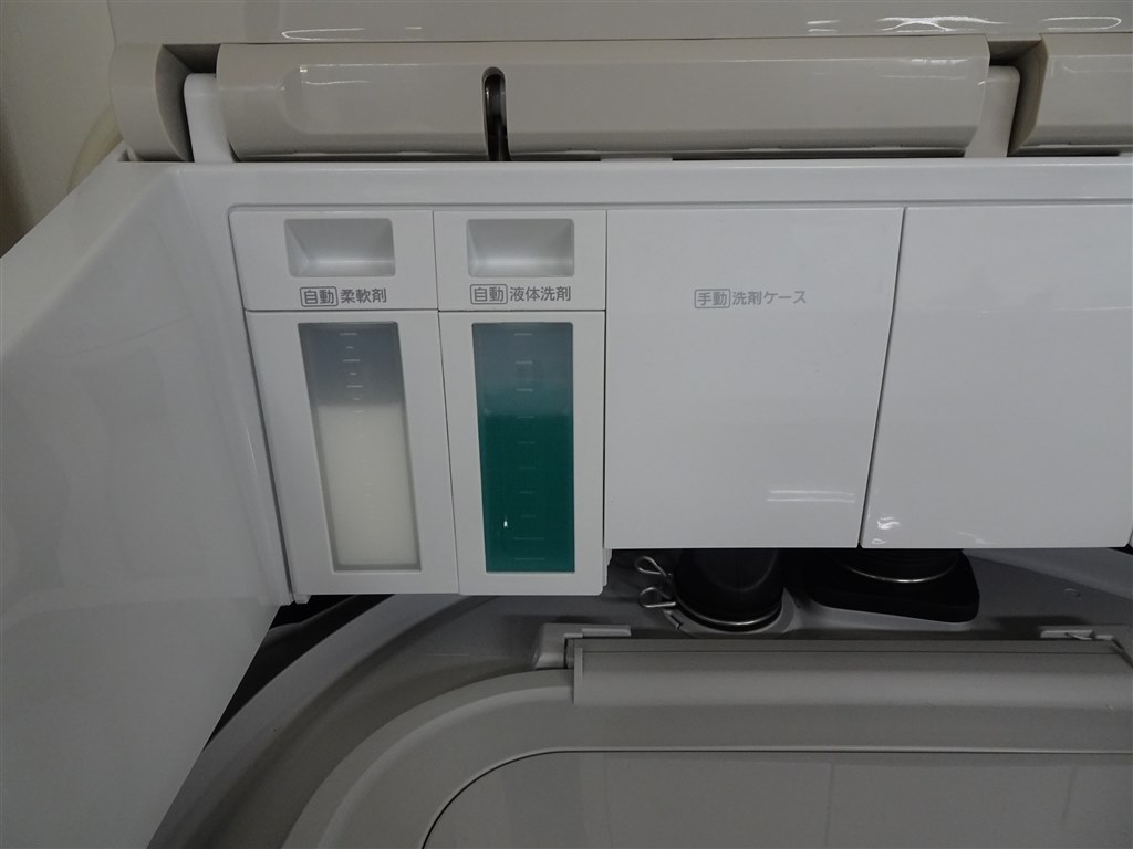 洗剤自動投入機能を搭載したパナソニックの縦型洗濯乾燥機