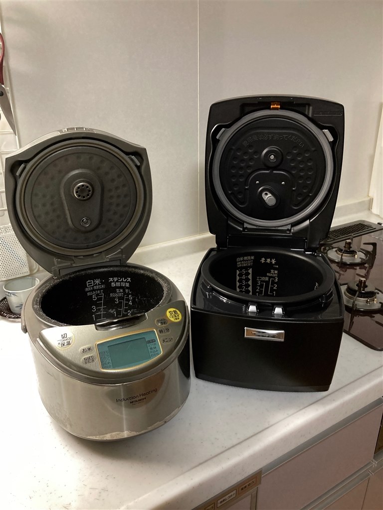 ここで質問して買いました。内釜、落として割ったらウン万円！』 三菱