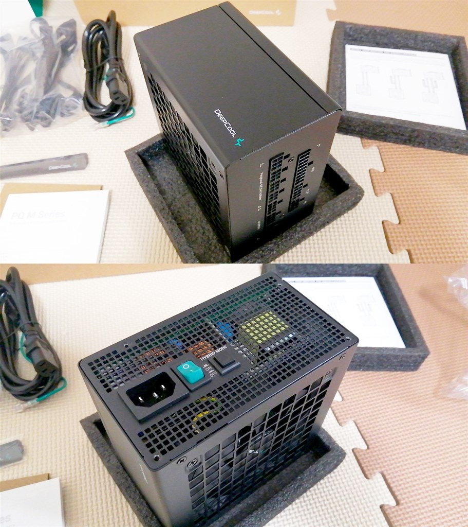 SeasonicのOEMモデルで、なかなか高級感あるデザインでした』 DEEPCOOL