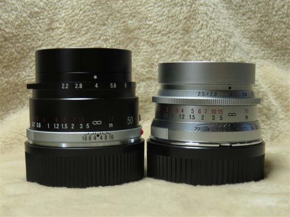 コシナ フォクトレンダー COLOR-SKOPAR 50mm F2.2 VM [シルバー