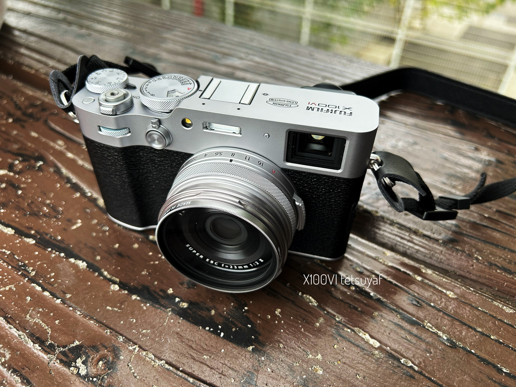 FUJIFILM X100VI試し撮り結果 DATA F/2.0 シャッタースピード1/120s