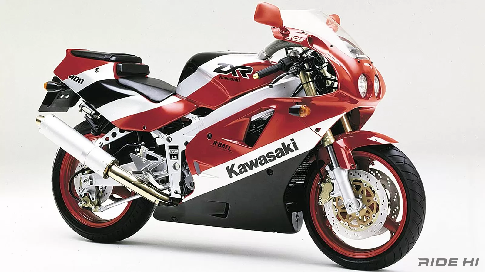 初の倒立Fフォークで4気筒400レプリカに最後発チャレンジしたZXR400