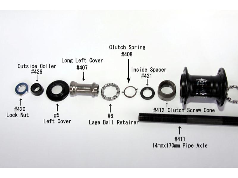 BAMBOO(40CBW) FREECOASTER HUB - モトクロスインターナショナル