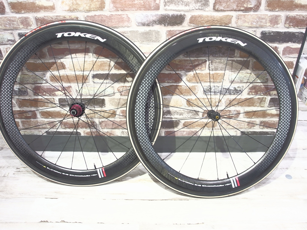 TOKEN カーボンホイール T55 TBT｜高額買取のロードバイクカウマン