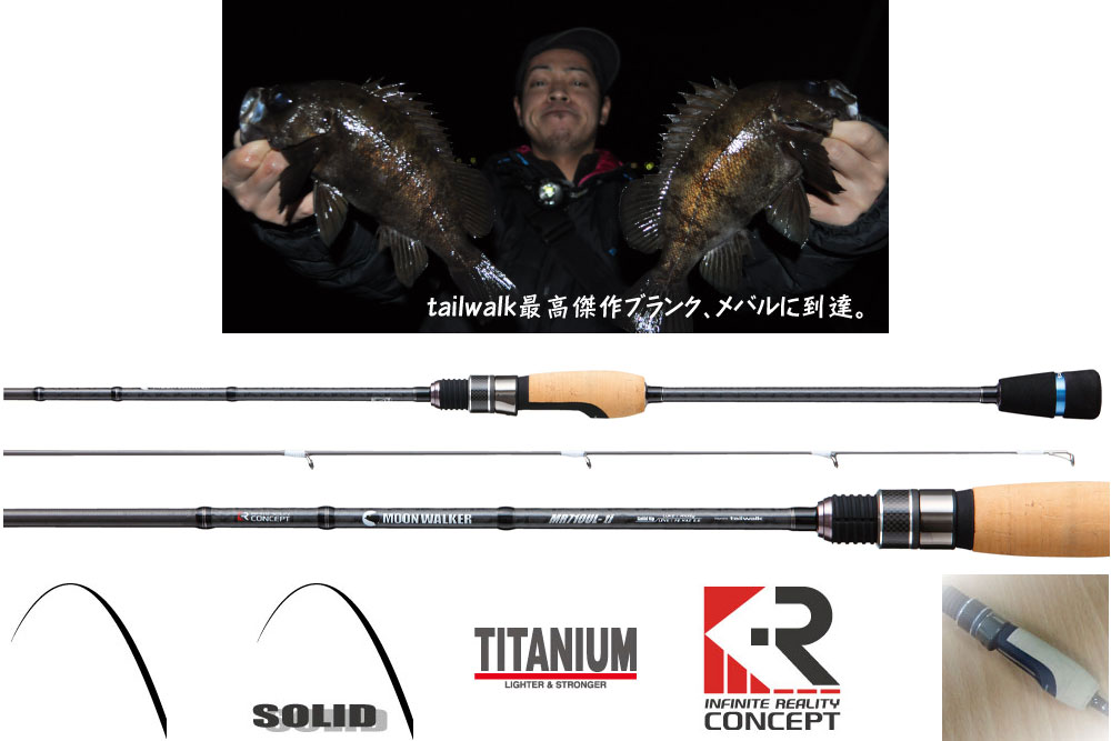 テイルウォーク（tailwalk）のメバリング用おすすめロッド – ロック