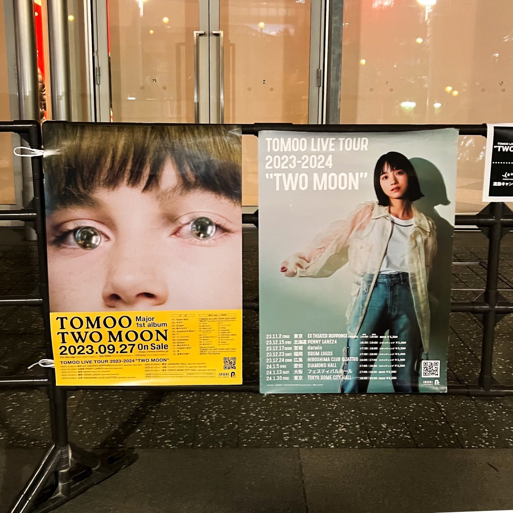 今、注目が高まっているTOMOOのツアー「TWO MOON」ファイナル公演