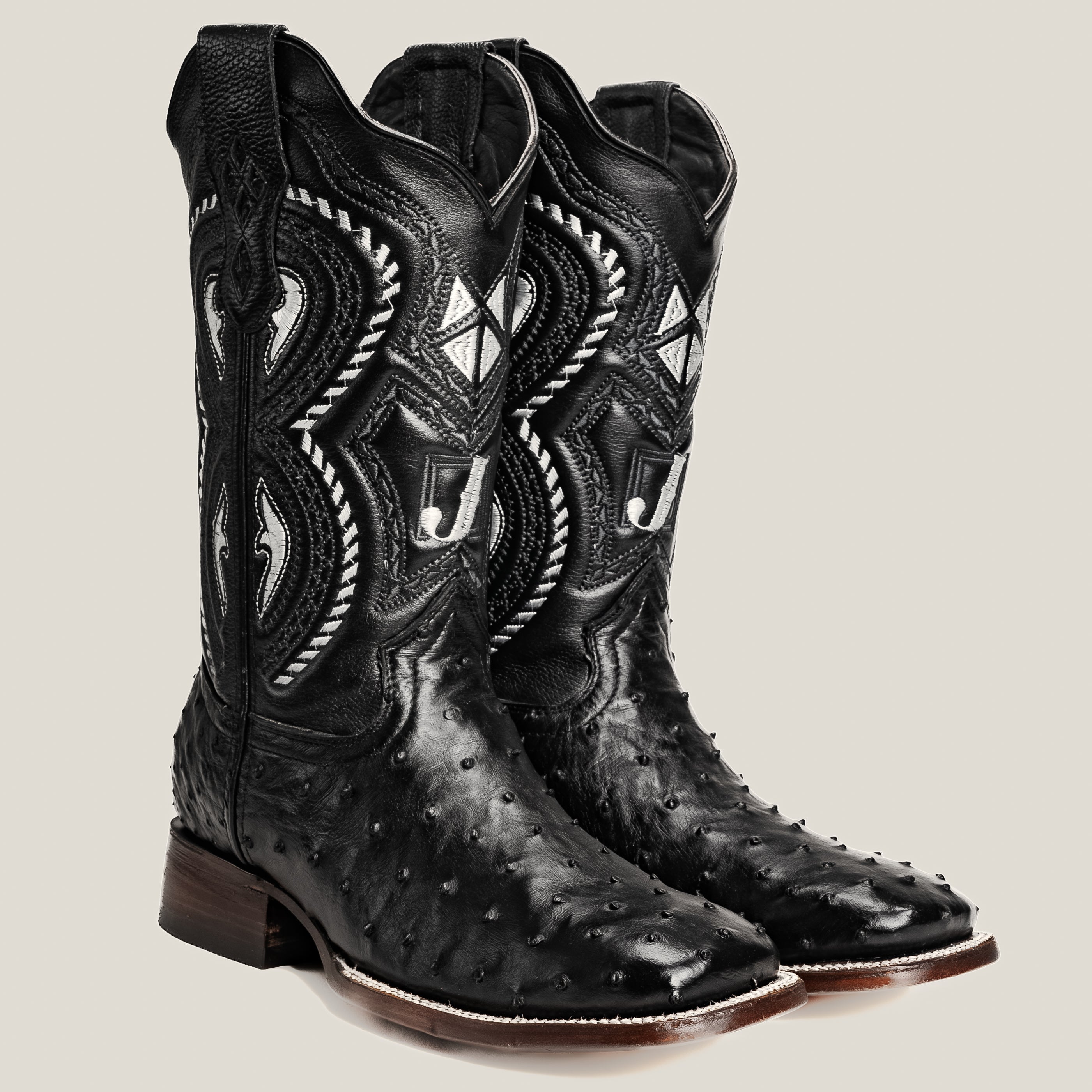 SG512 Rodeo Boot Black Rubber Sole | Botas Western | Joe Boots