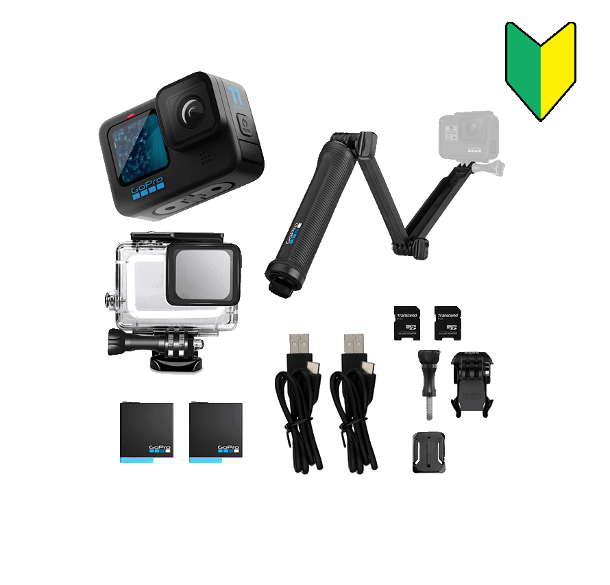 レンタル] GoPro HERO11 Black 初心者セット | ゴープロ/GoProレンタル