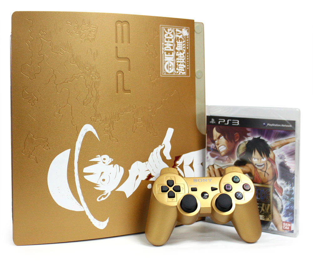 PlayStation3 Slim Console - One Piece: Kaizoku Musou Gold Edition