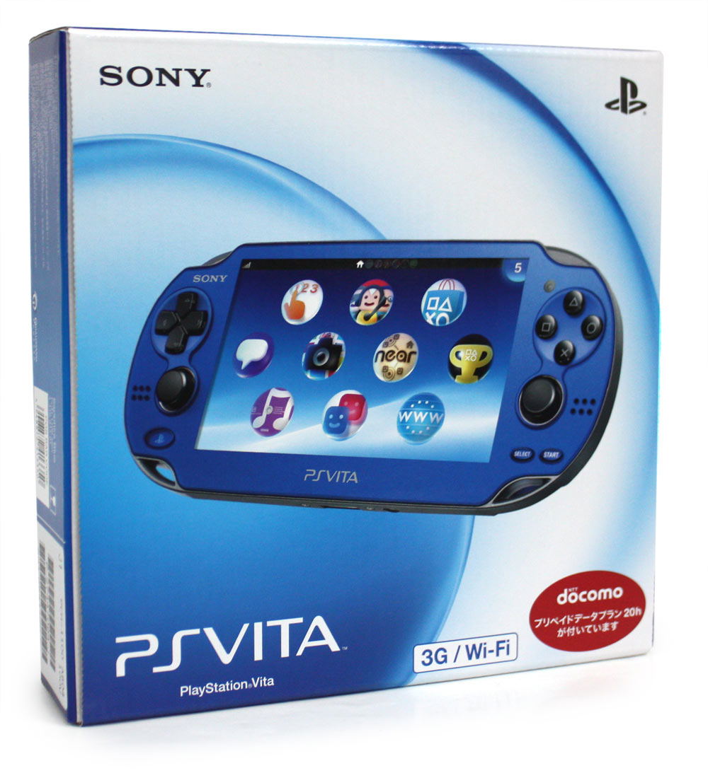 PSVita PlayStation Vita - 3G/Wi-Fi Model (Sapphire Blue)