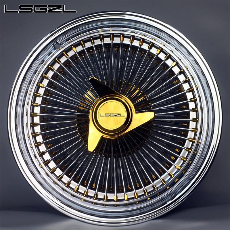 ローチャリ LOWRIDER ゴールド72本スポーク20インチ フロント用 20 20