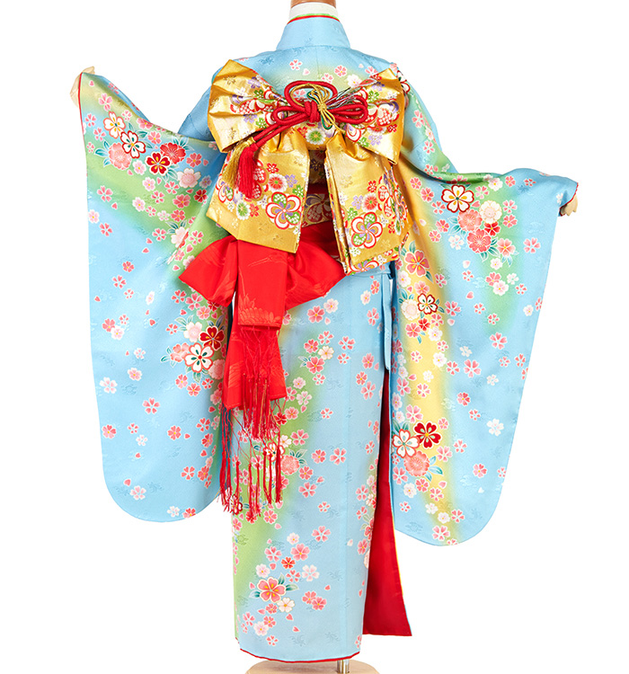 京友禅 正絹 七五三（子ども） 7歳 No.JA-5253のレンタル｜きもの365