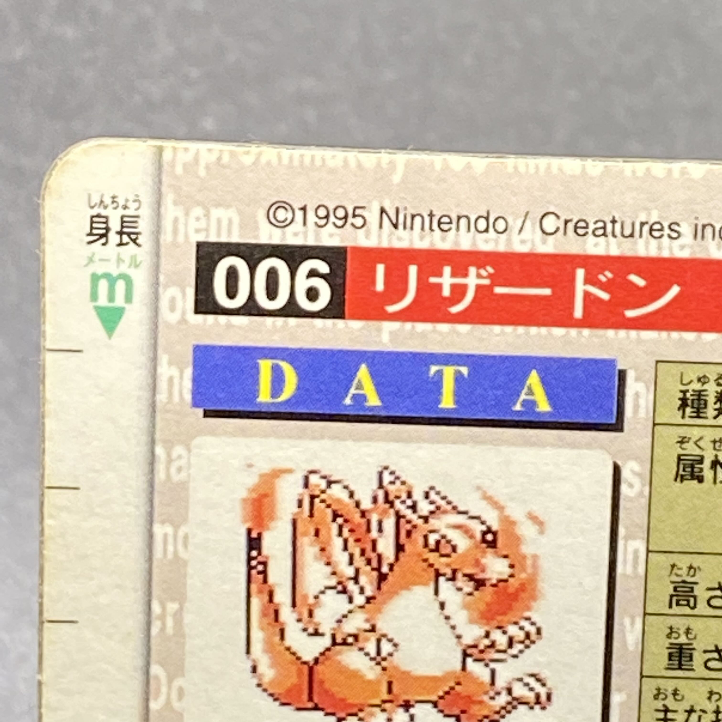 リザードン バンダイ ポケモンカードダス 緑 1枚の通販 土日祝休 magi