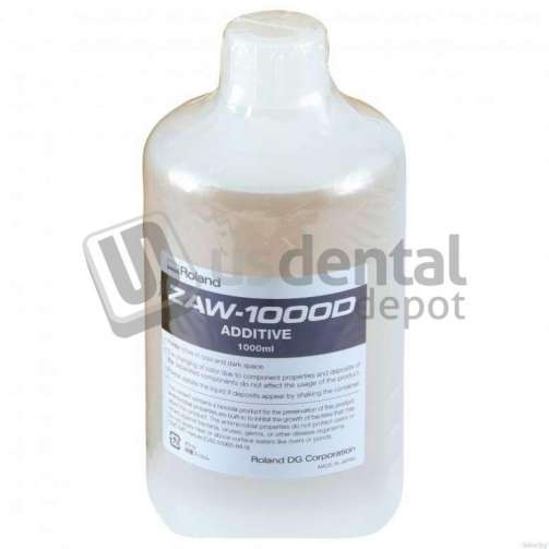 COOLANT ADDITIVE FOR DWX WET MILLS | ROLAND # ZAW-1000D | US
