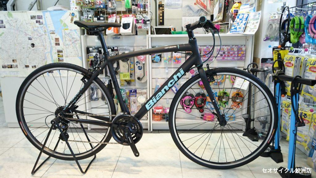 ビアンキのスタンダードなクロスバイク カメレオンテ1 人気高いマット