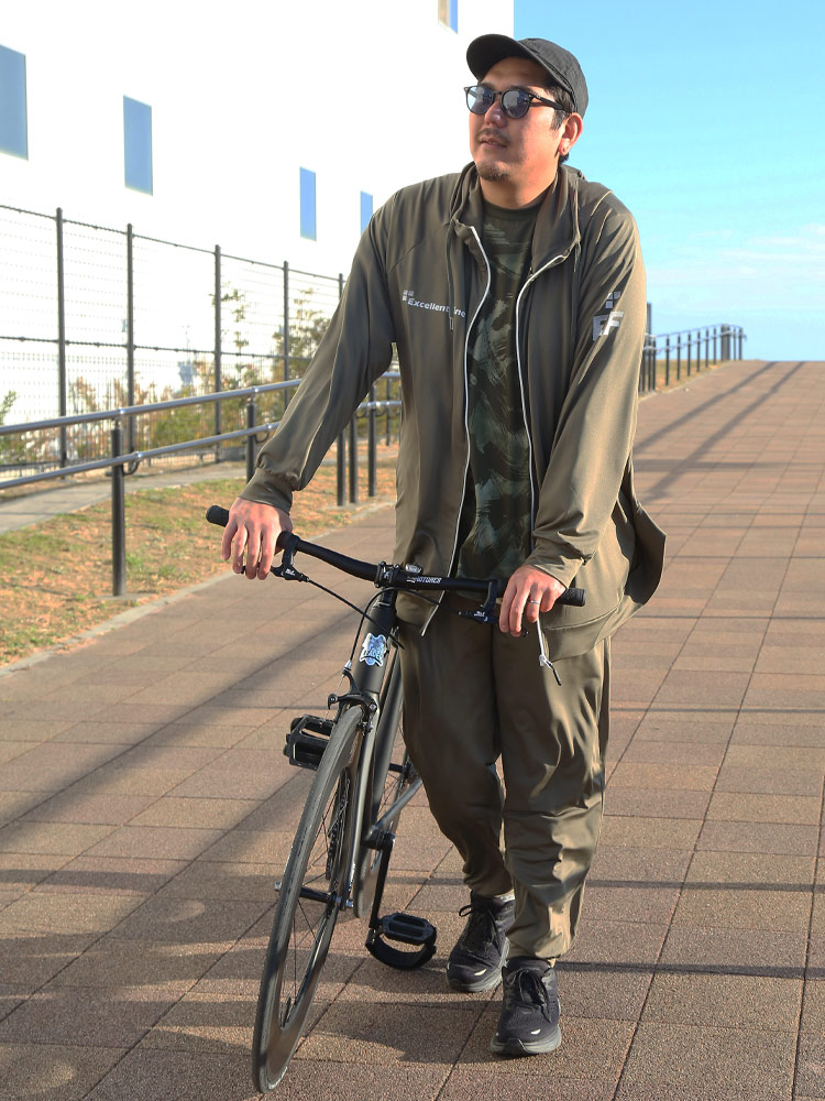 ドライ ストレッチ UVカット フルジップ パーカー (EXCELLENT FINE