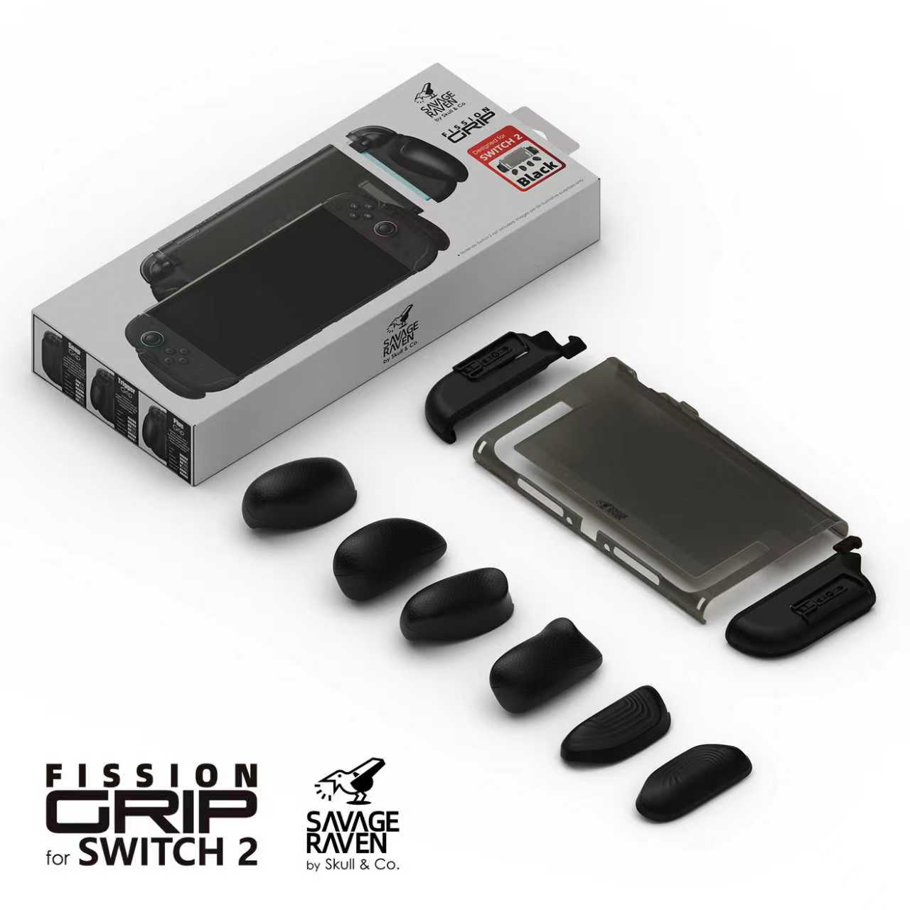 Nintendo Switch2専用グリップケース「FissionGrip」【純正ドック対応