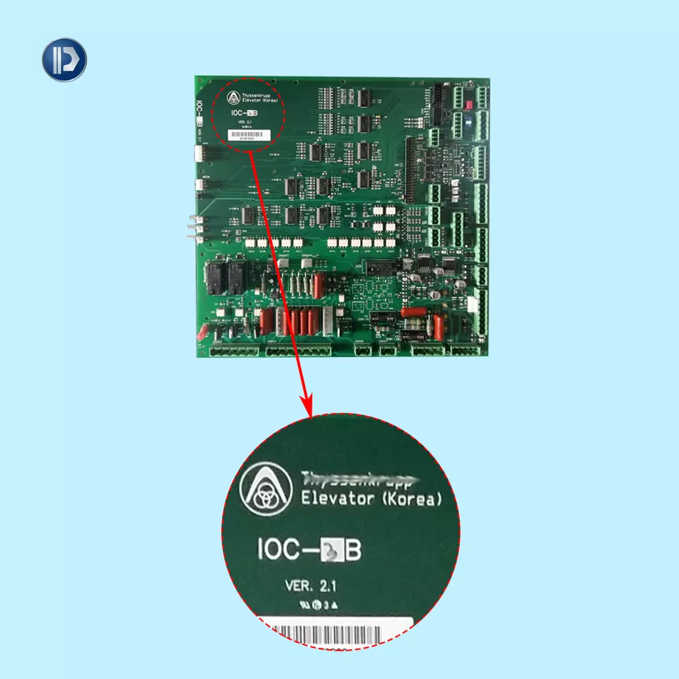 エレベータースペアパーツエレベーターPCBプリント回路基板IOC-3B