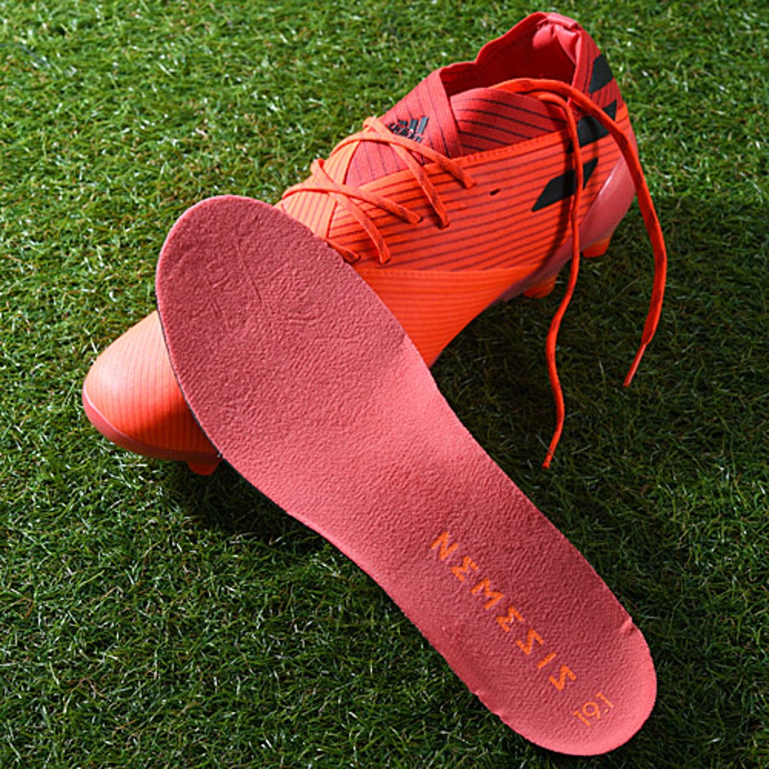 adidas アディダス ネメシス 19.1 ジャパン HG/AG(オレンジ×ブラック