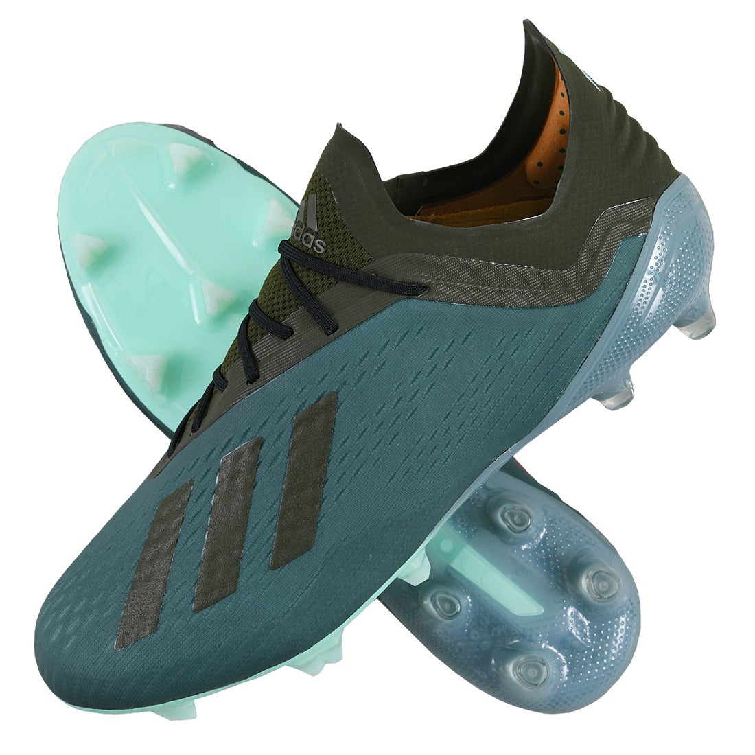 adidas アディダス エックス 18.1 FG/AG(ダークグリーン) DB2249 ロー