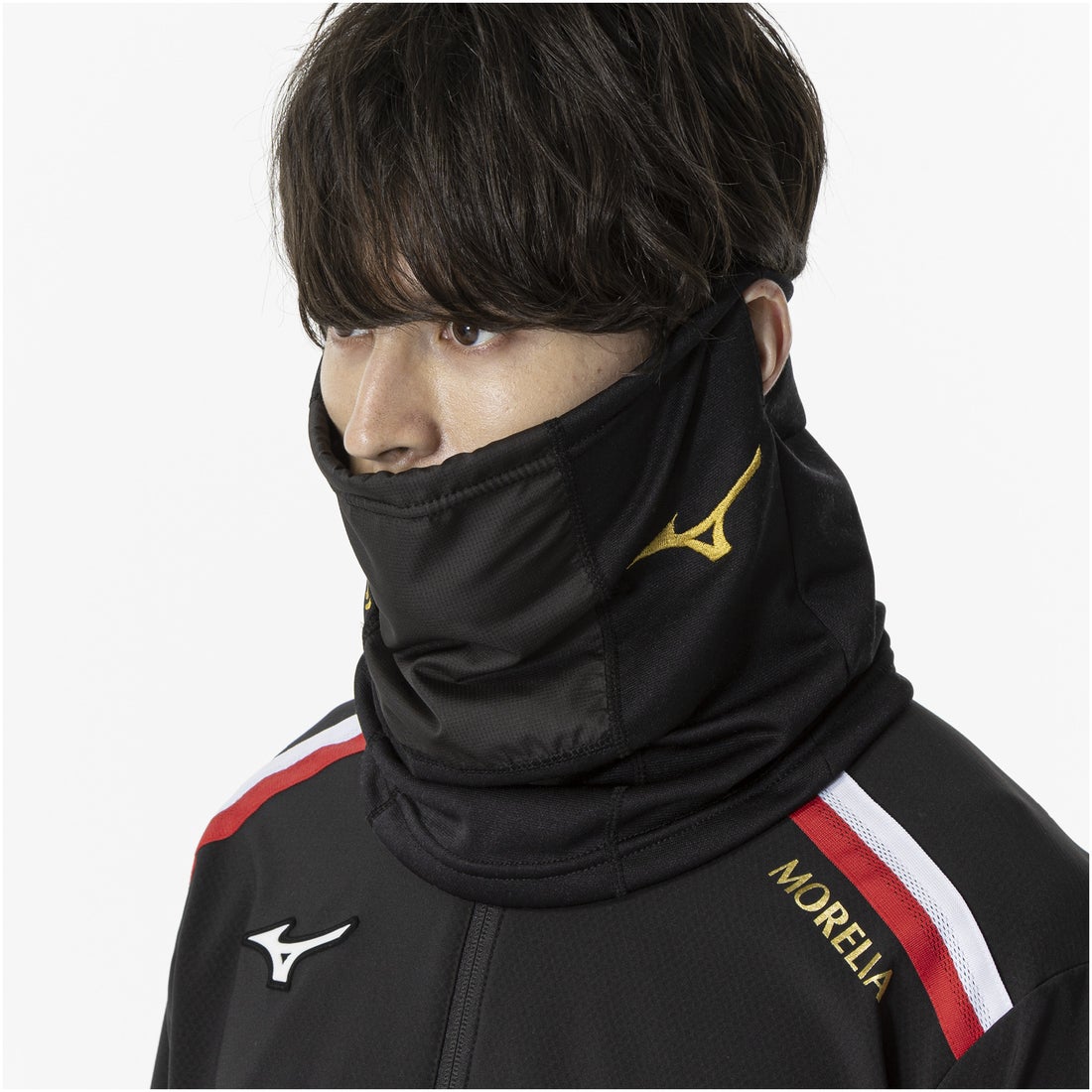 MIZUNO ミズノ MORELIA ブレスサーモネックウォーマー(ブラック