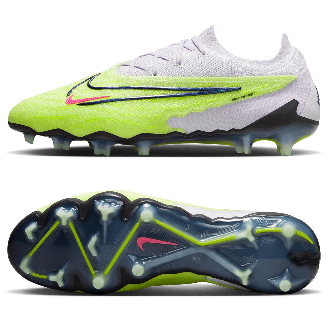 NIKE ナイキ ファントム GX エリート FG(イエロー×グレー) DC9968 705