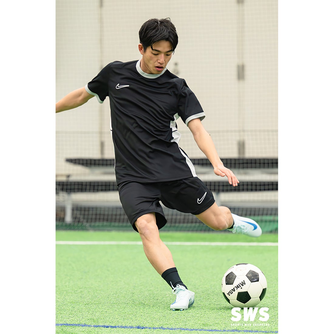 NIKE ナイキ Dri-FIT アカデミー25 ショートスリーブトップ (ブラック