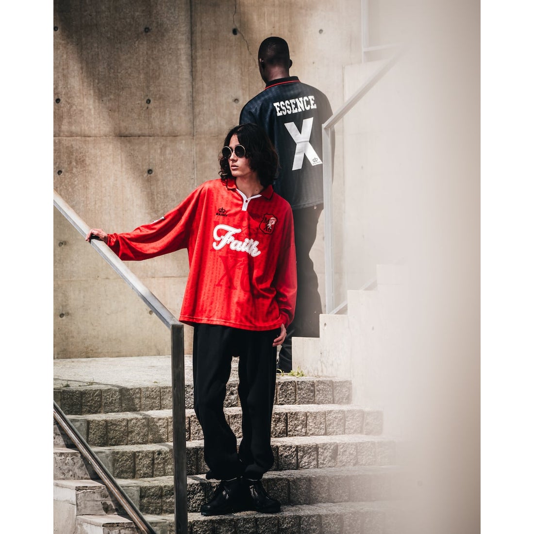 セントマイケル SAINT Mxxxxxx FAITH Soccer Shirt （Red） 通販 大阪