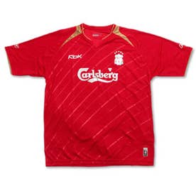 Reebok リバプール 05/06 ユニフォーム ホーム 半袖 チャンピオンズ
