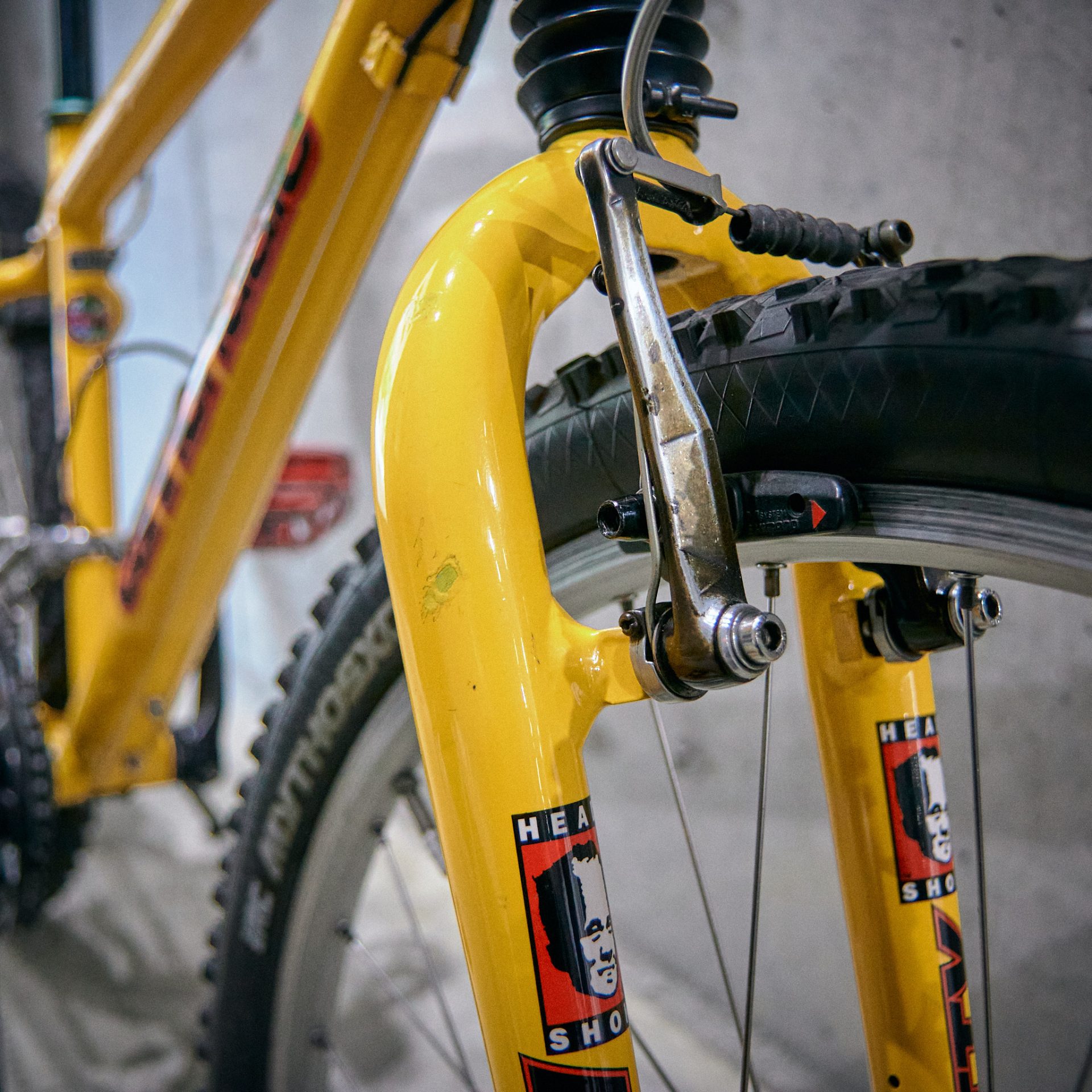 ワイルドなイエローのcannondaleのMTBが入庫！ - SENSHA Bicycle 港北