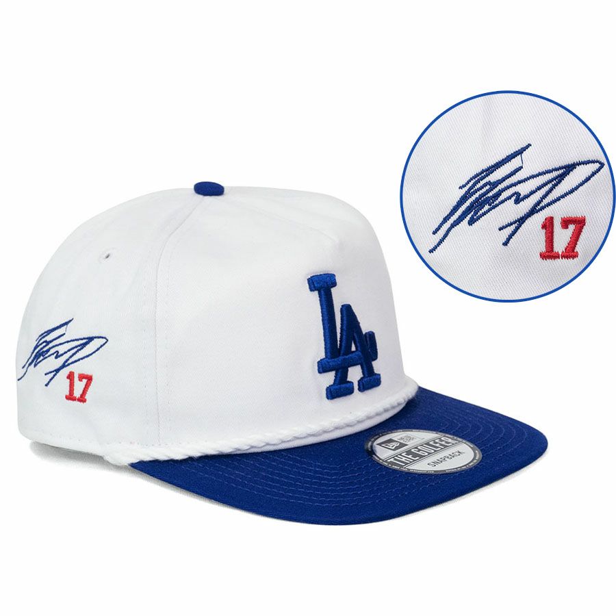 MLB 大谷翔平 ドジャース キャップ サイン刺繍 Basic 9FIFTY Snapback