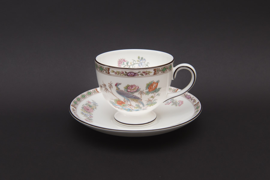 ウェッジウッド クタニクレーン ティーカップ＆ソーサー（リー）を