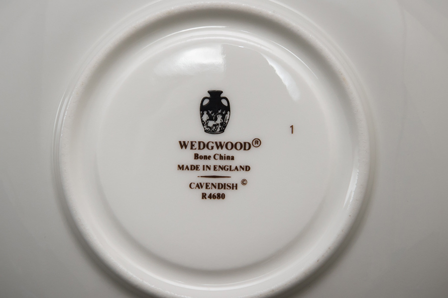 ウェッジウッド キャベンディッシュ ティーカップ＆ソーサー（リー）を