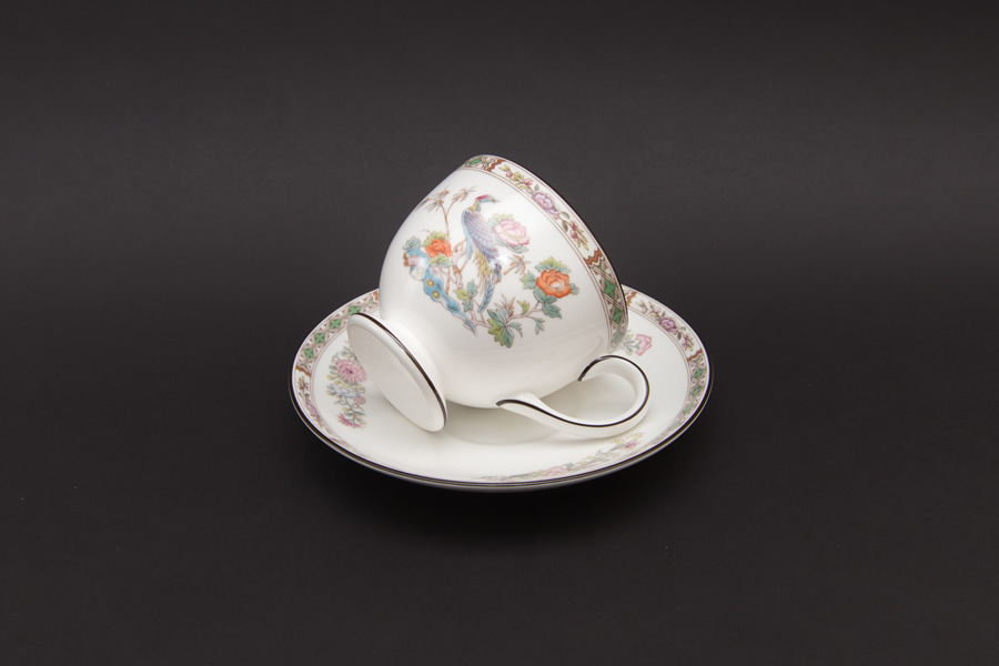 ウェッジウッド クタニクレーン ティーカップ＆ソーサー（リー）を