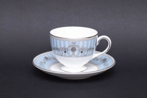 ウェッジウッド ユーランダーパウダーペールブルー ティーカップ