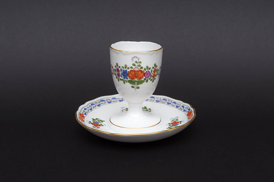 マイセン インドの華（多彩色） エッグスタンドを買い取りました