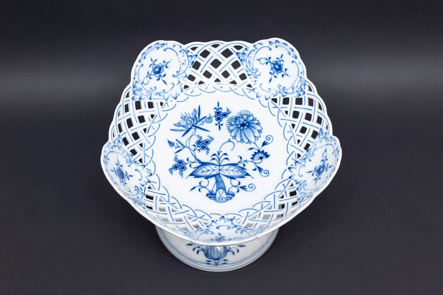 マイセン ブルーオニオン コンポートを買い取りました｜ブランド食器