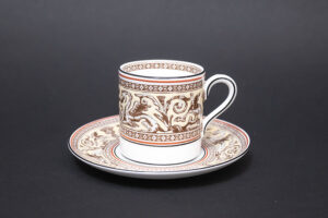 ウェッジウッド フロレンティーンターコイズ デミタスカップ＆ソーサー